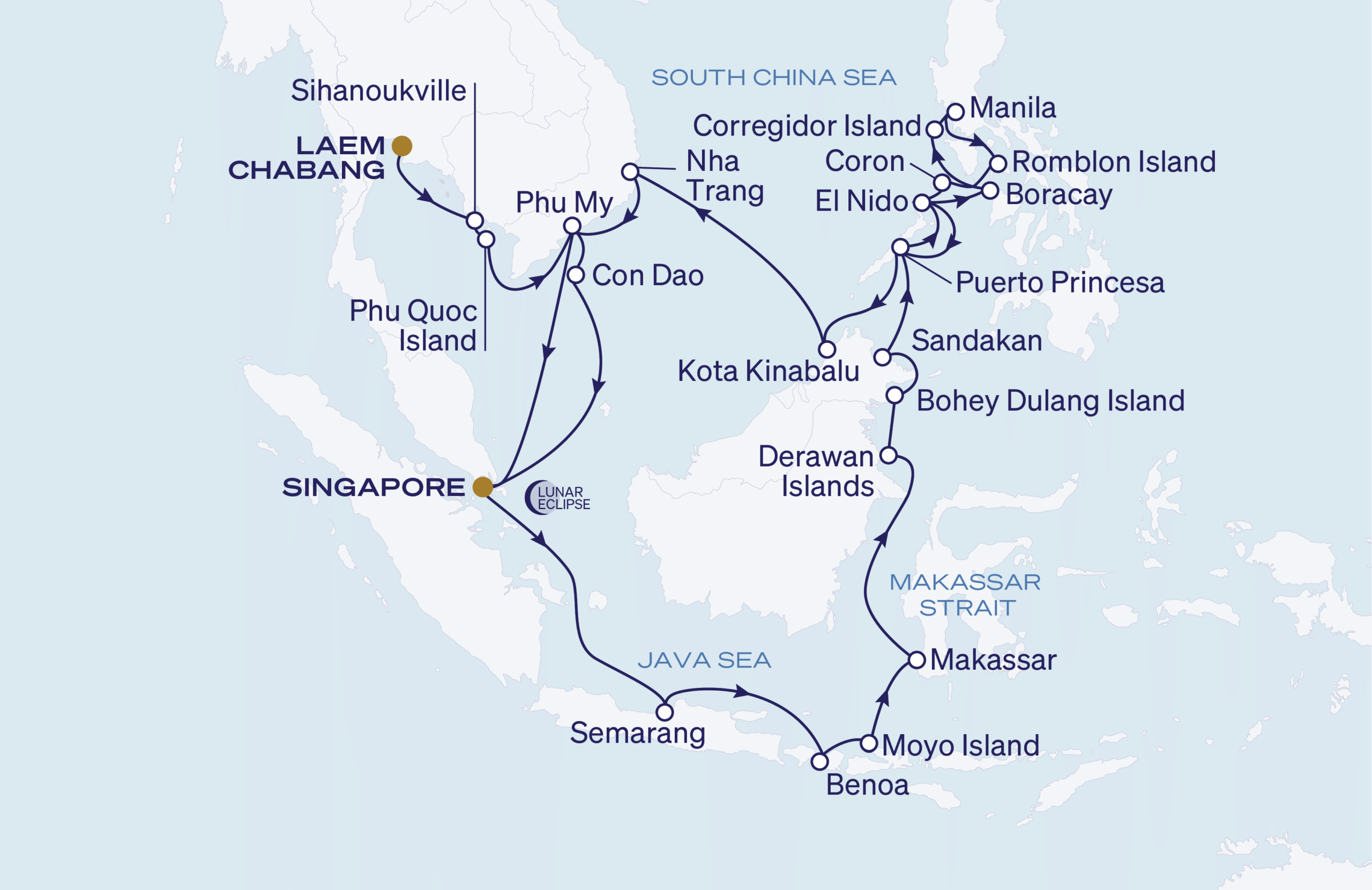 Map for Apex of the East Indies 